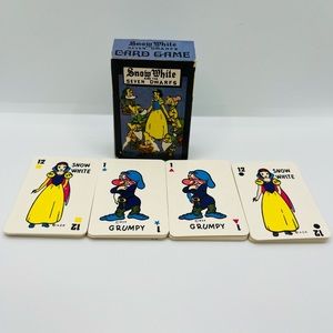 Vintage Snow White And The Seven Dwarfs Card Game Vol 6